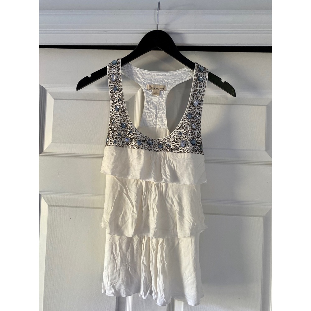 Forever 21 Gemmed Tank Top